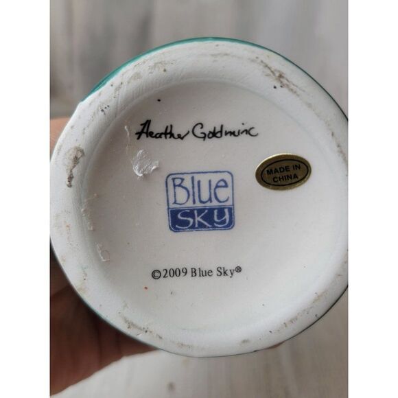 Blue sky martini leprechaun st Patrick's collectible 2009 clover - Picture 9 of 9